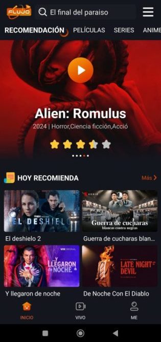 Una nueva plataforma para ver canales en vivo, peliculas y tus series favoritas